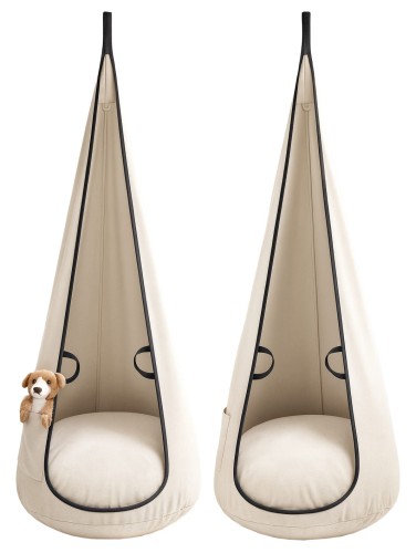 KOKON WISZĄCY BEŻOWY