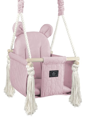 HUŚTAWKA MIŚ KOLOR RÓŻOWY