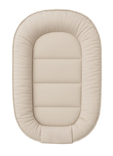 kokon niemowlęcy bez falbanki beżowy