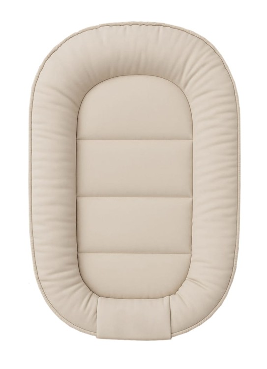 kokon niemowlęcy bez falbanki beżowy